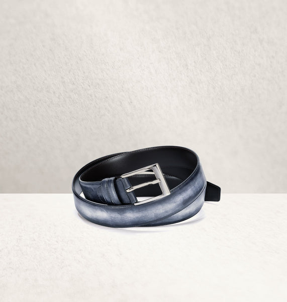 JMLEGZEL - Dapper Calf Leather Belt – jmlegazelus