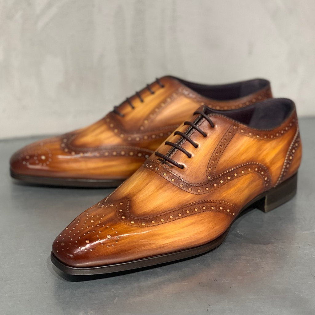 IT10 OXFORD WITH FLOWERED TOE