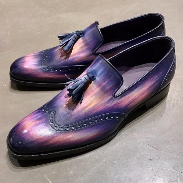 FR07 MOCCASIN WITH POMPOMS