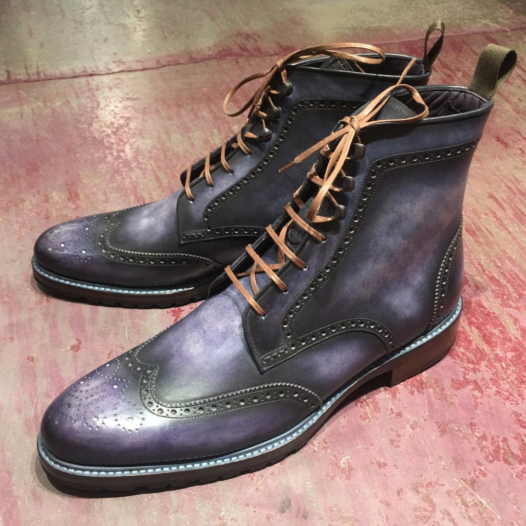 EX03 CROSS BOOT WITH LACES