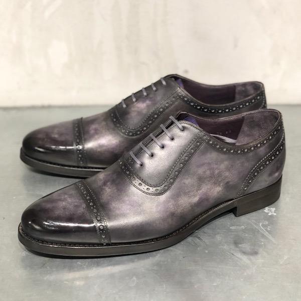 EN01 PLAIN CAPTOE OXFORD