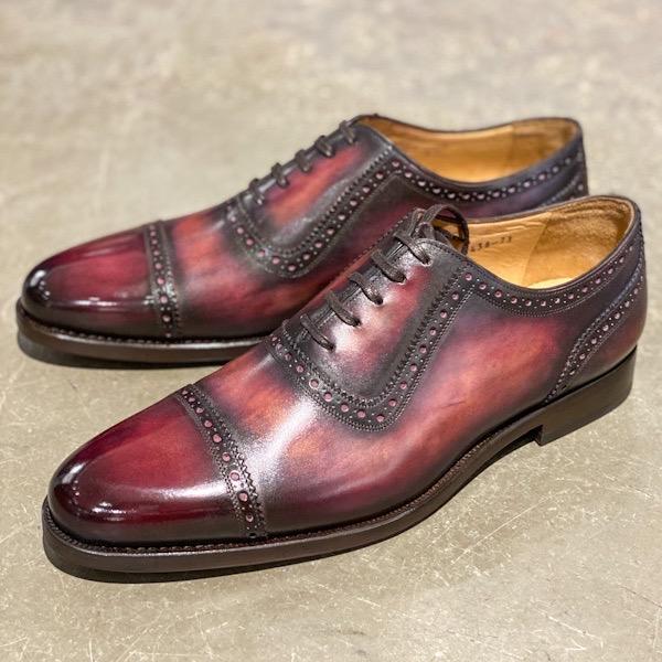 EN01 PLAIN CAPTOE OXFORD