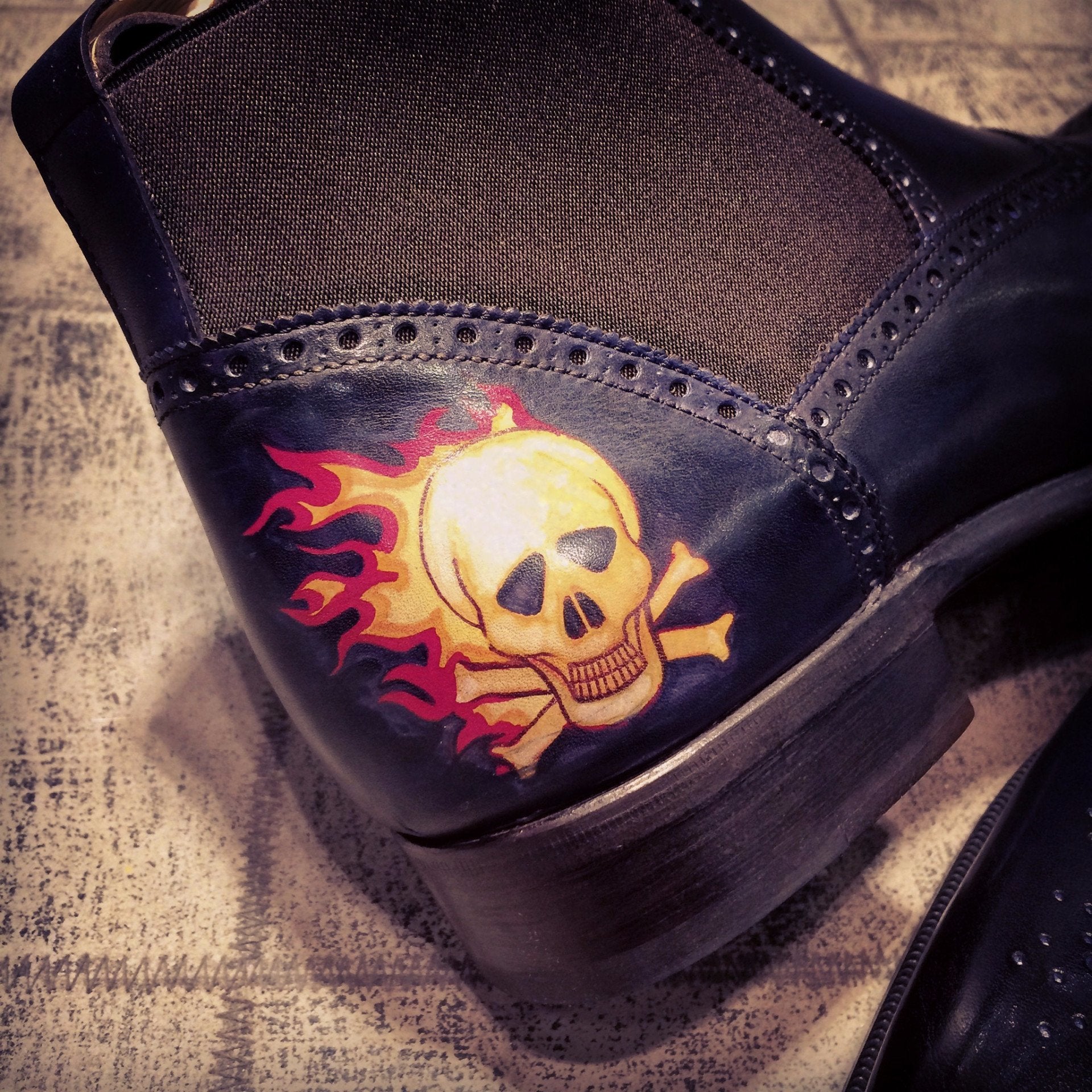 Patines Audacieuses, - "Tête De Mort"